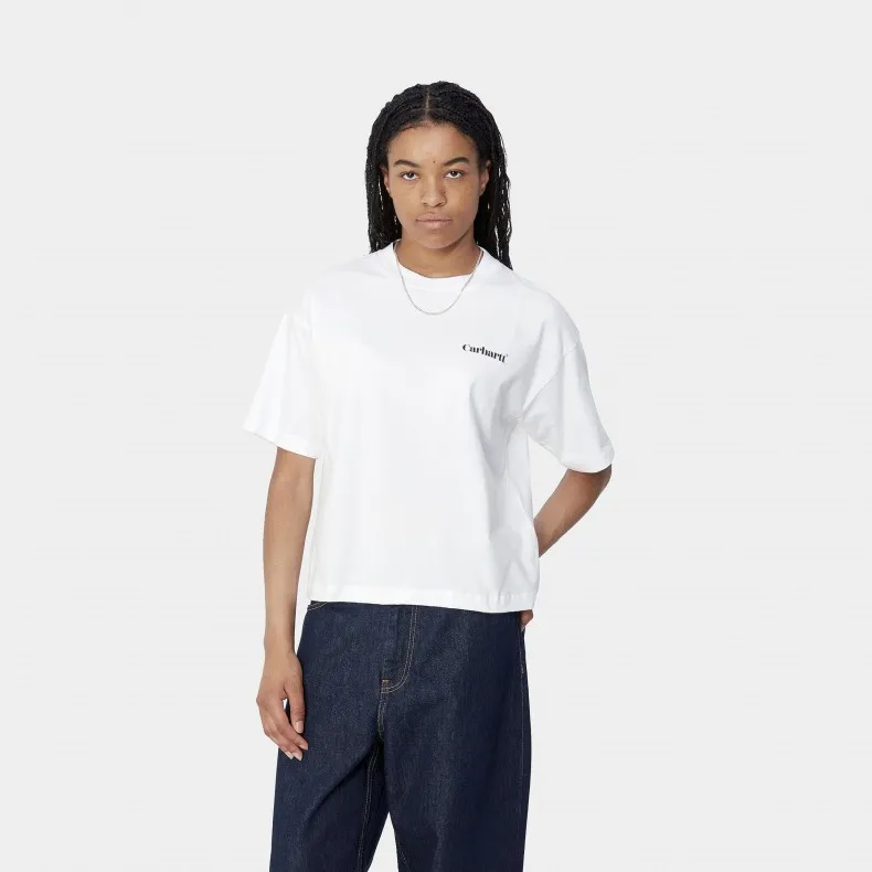 Women's Carhartt WIP Fold Leo T-Shirt (White)