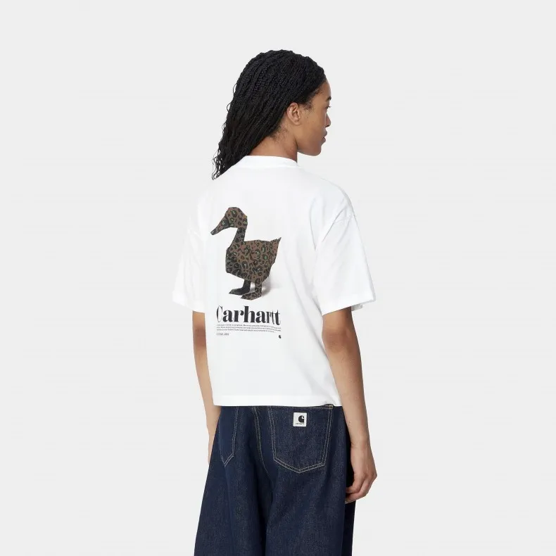 Women's Carhartt WIP Fold Leo T-Shirt (White)