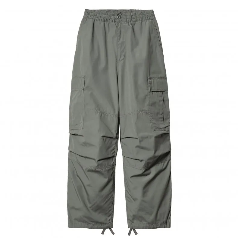 Women's Carhartt WIP Jet Cargo Pant (Smoke Green Rinsed)