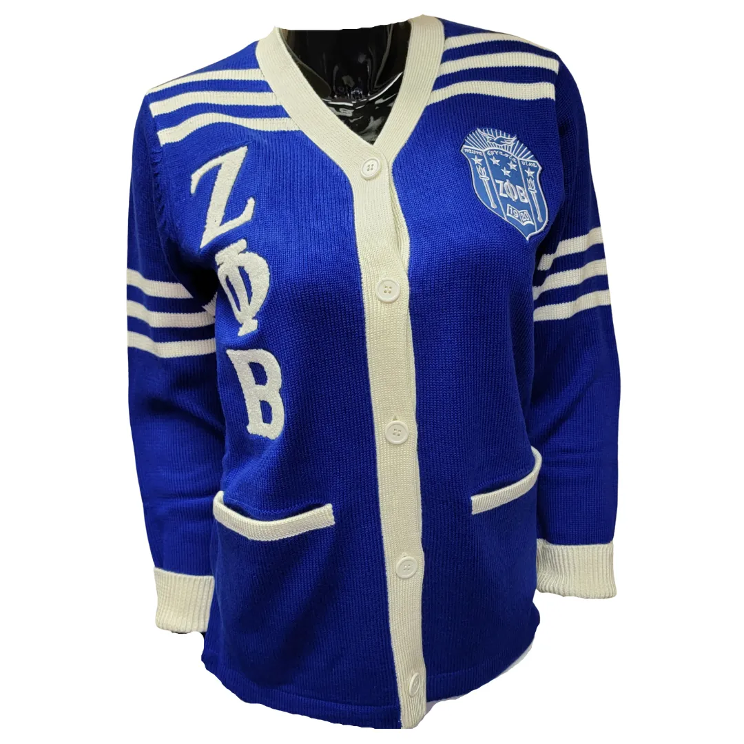 Zeta Phi Beta: Heavy Weight Cardigan