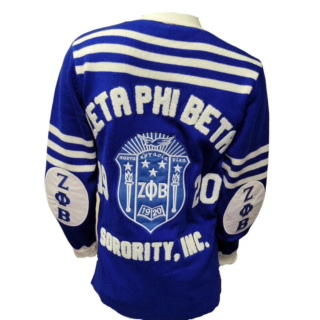 Zeta Phi Beta: Heavy Weight Cardigan